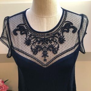 Size S 🌸beautiful navy short party dress.